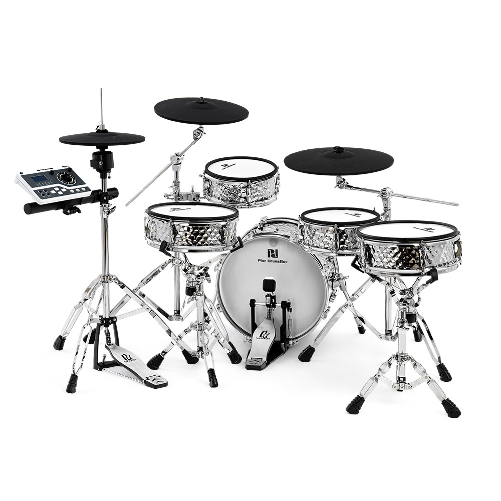 Mesh Drum Pad 12 Inch - Batteria Elettronica Compatta e Portatile da