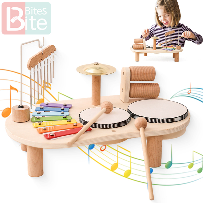 Electronic Drum Kit For Kids - Giocattoli educativi per bambini Campane eoliche