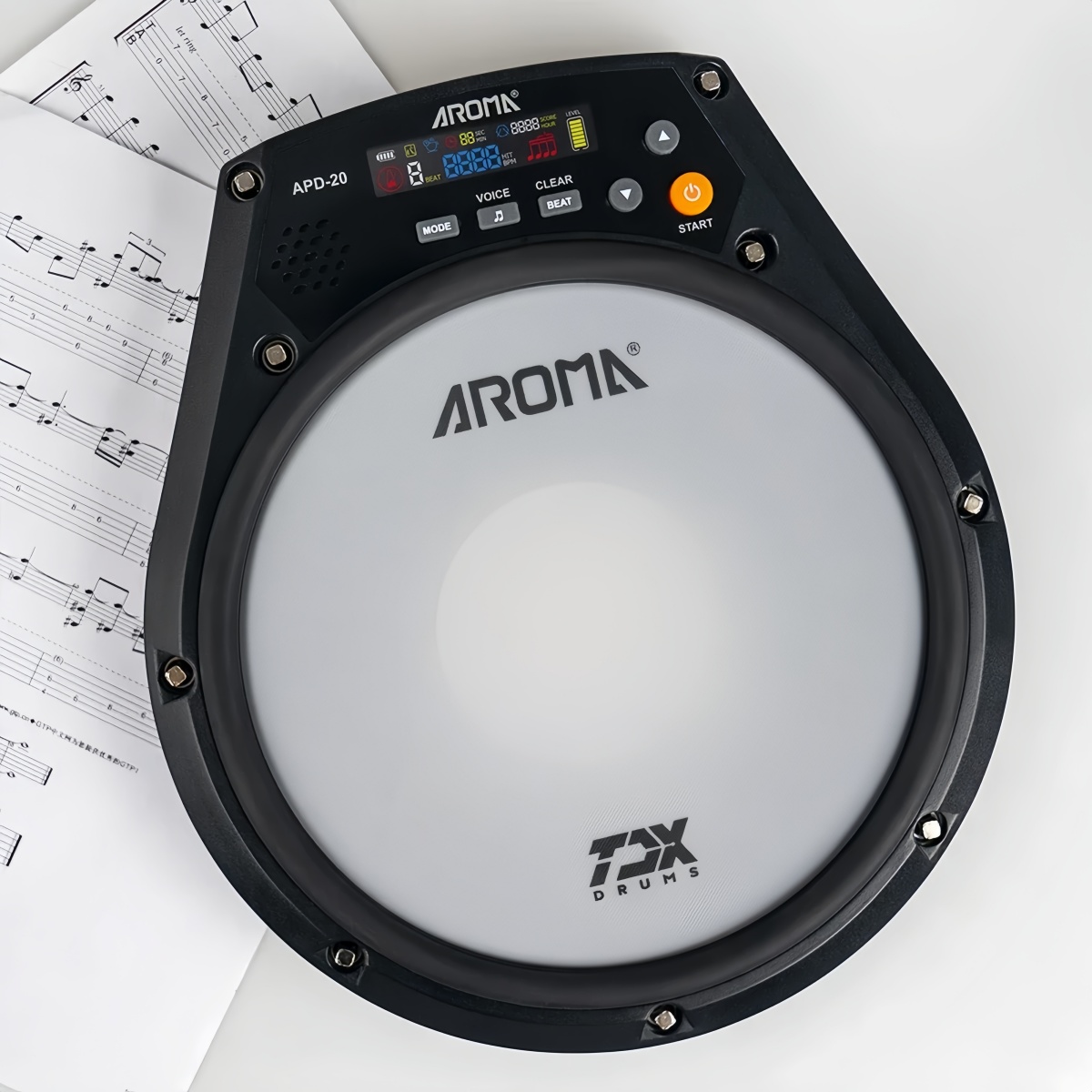 Aroma APD-20 Dumb Drum Pad con - Drum Practice Pad recensione e prezzo