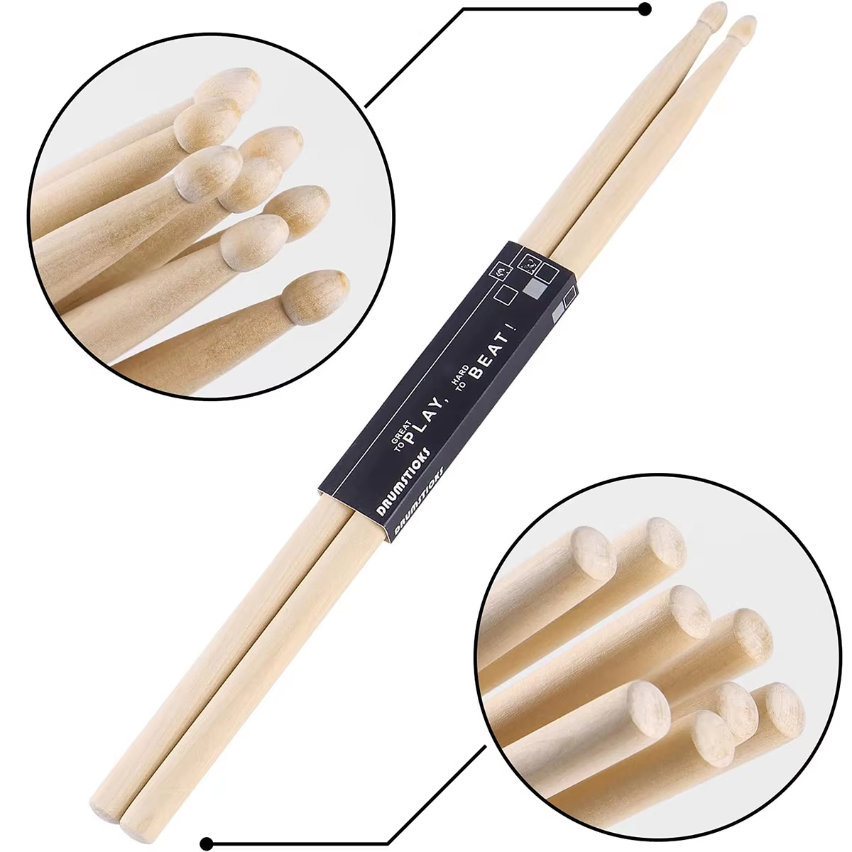 Bacchette per Batteria Miwayer - Drumsticks 5A Maple recensione e prezzo