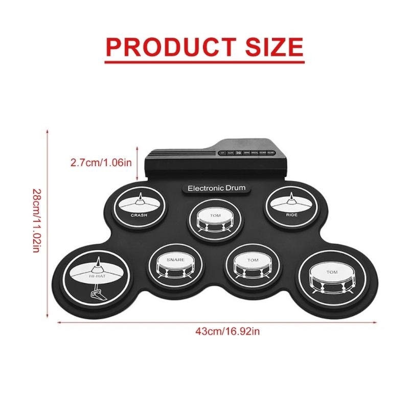 Set batteria elettrica, batter - Electronic Drum Kit For Kids recensione e prezzo