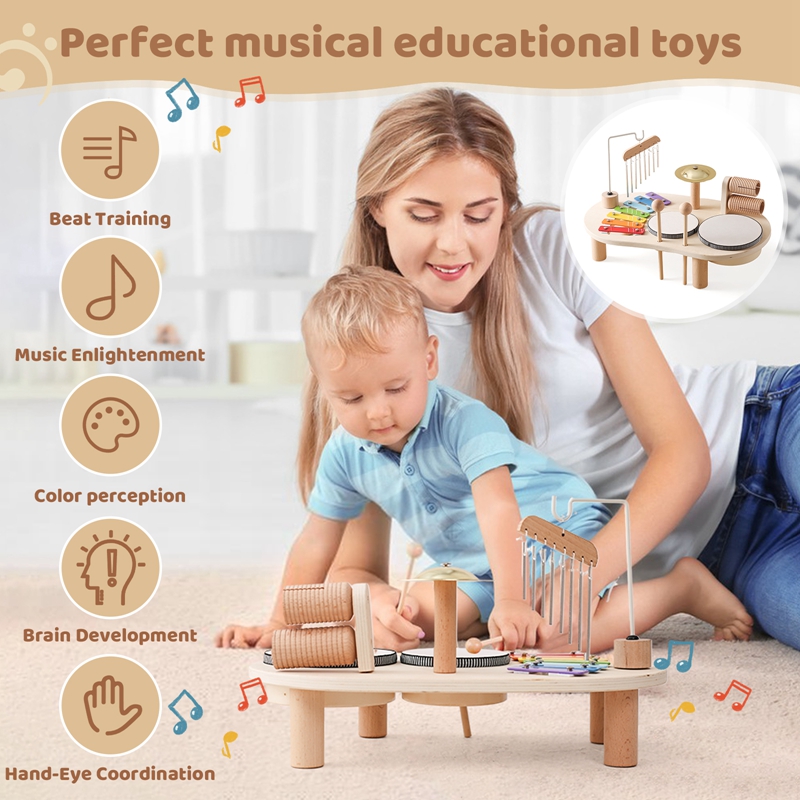 Giocattoli educativi per bambi - Electronic Drum Kit For Kids recensione e prezzo