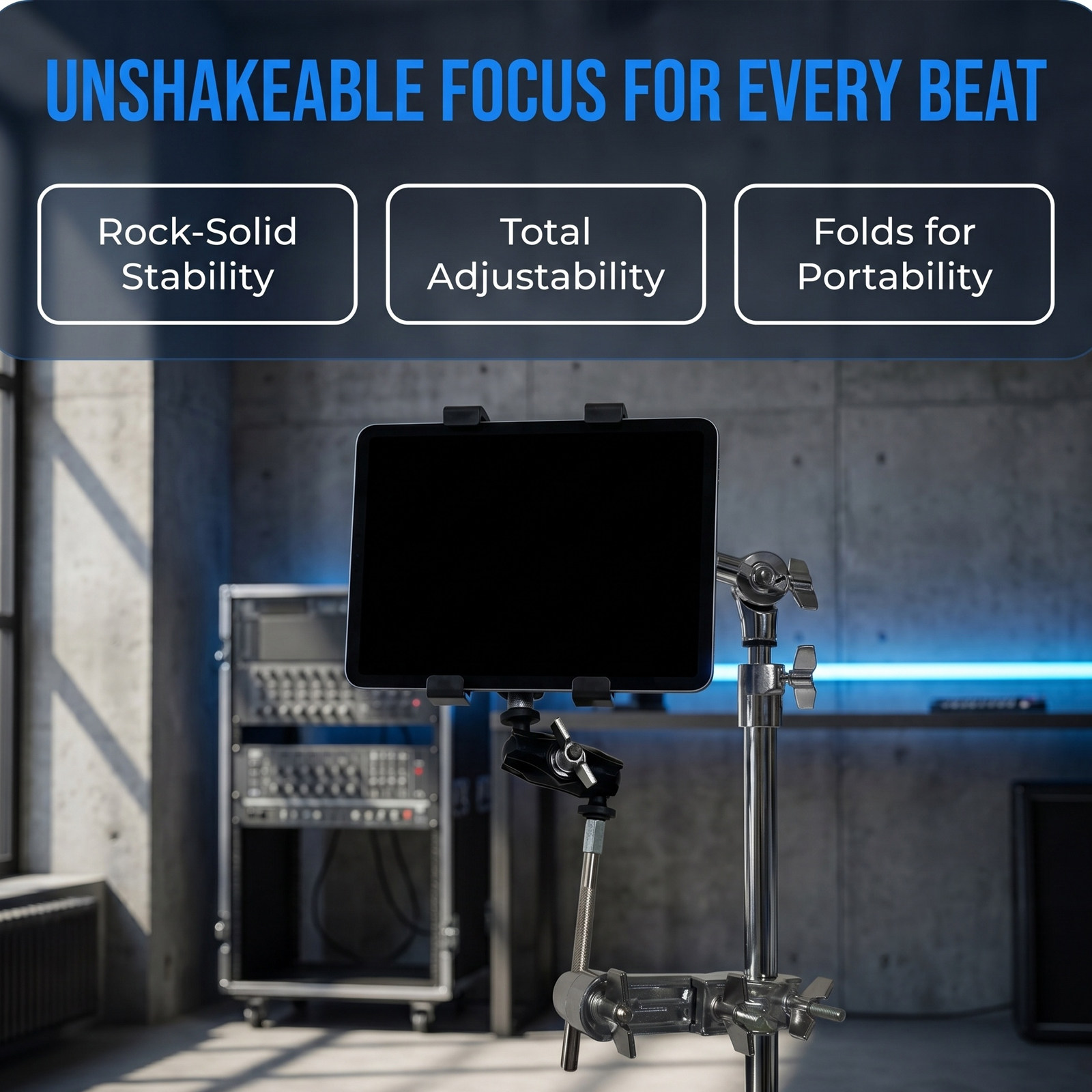 Supporto per tastiera per batt - Electronic Drum Rack Stand recensione e prezzo