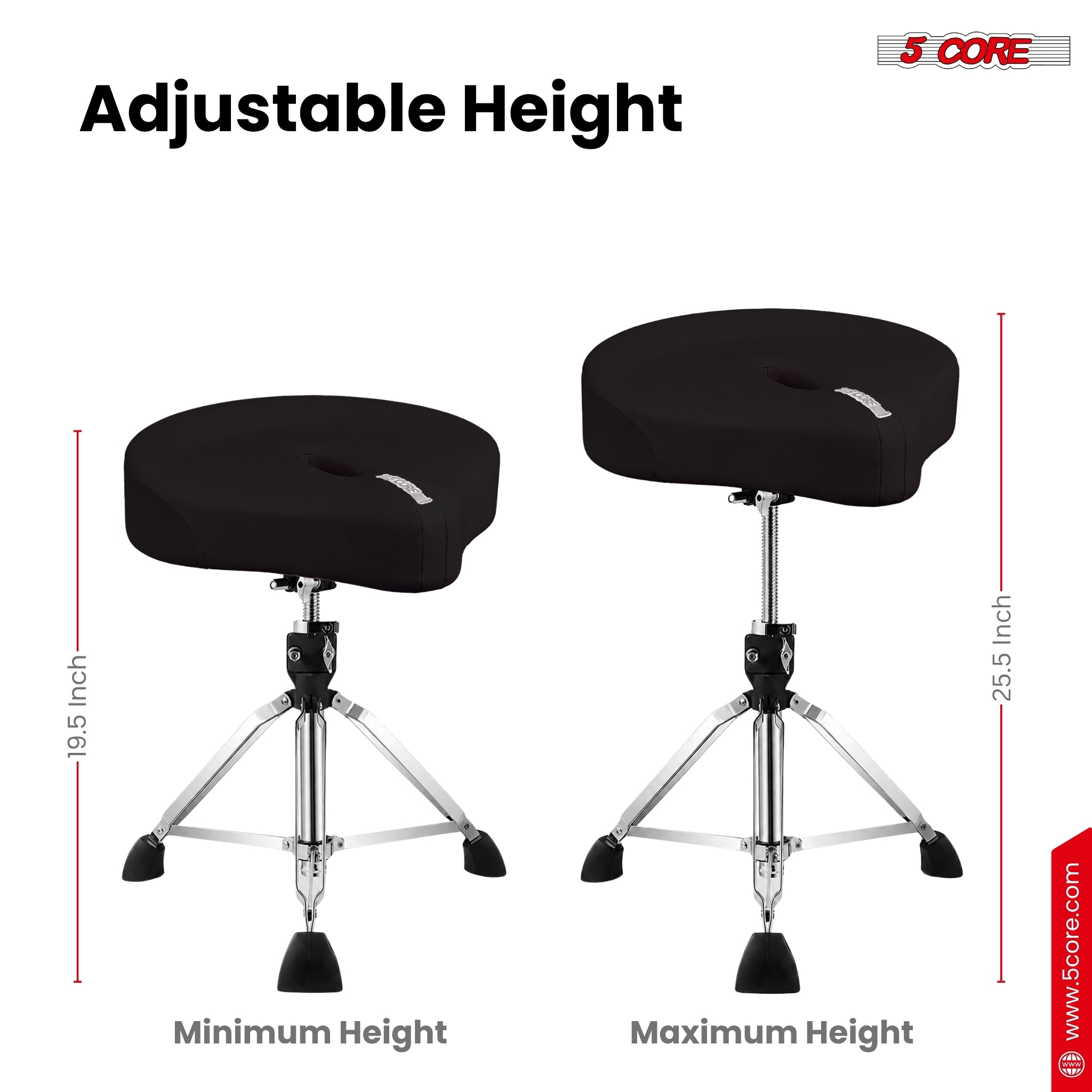 Sgabello da batterista ergonom - Drum Throne Adjustable recensione e prezzo